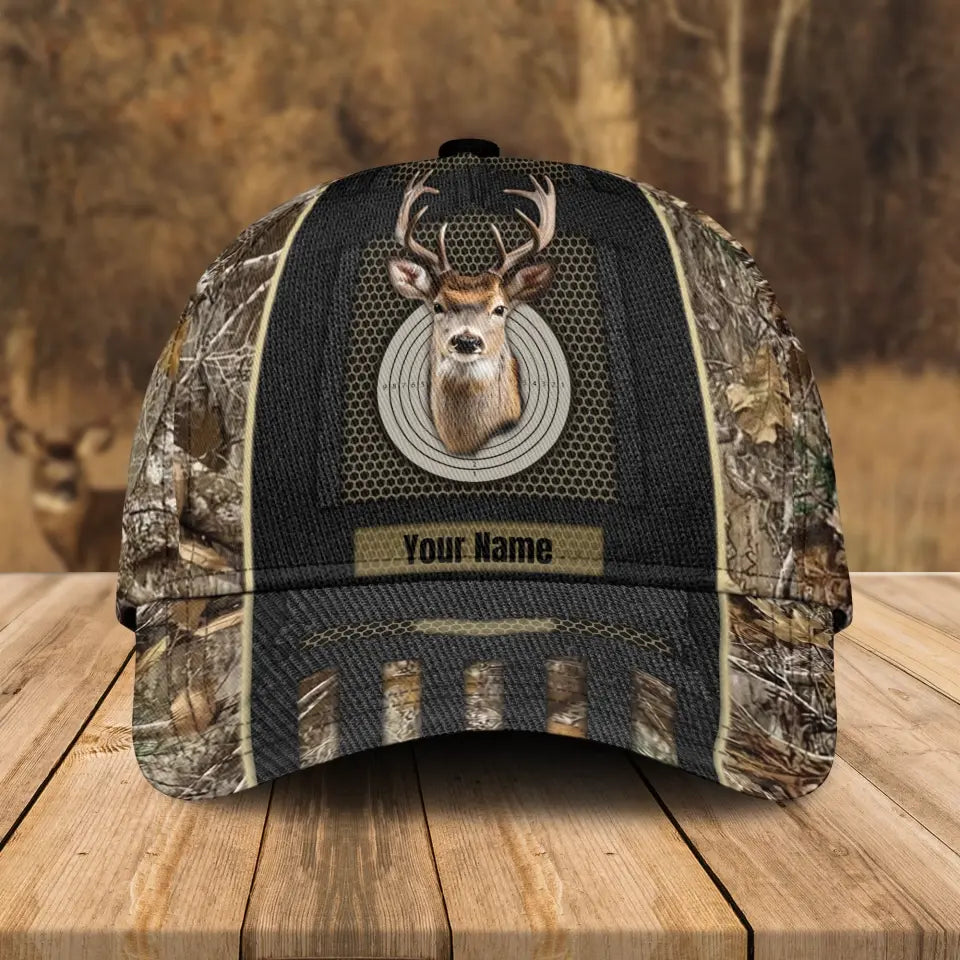 Deer Hunting - Deer Head DH003 3D Hat Over Full Print