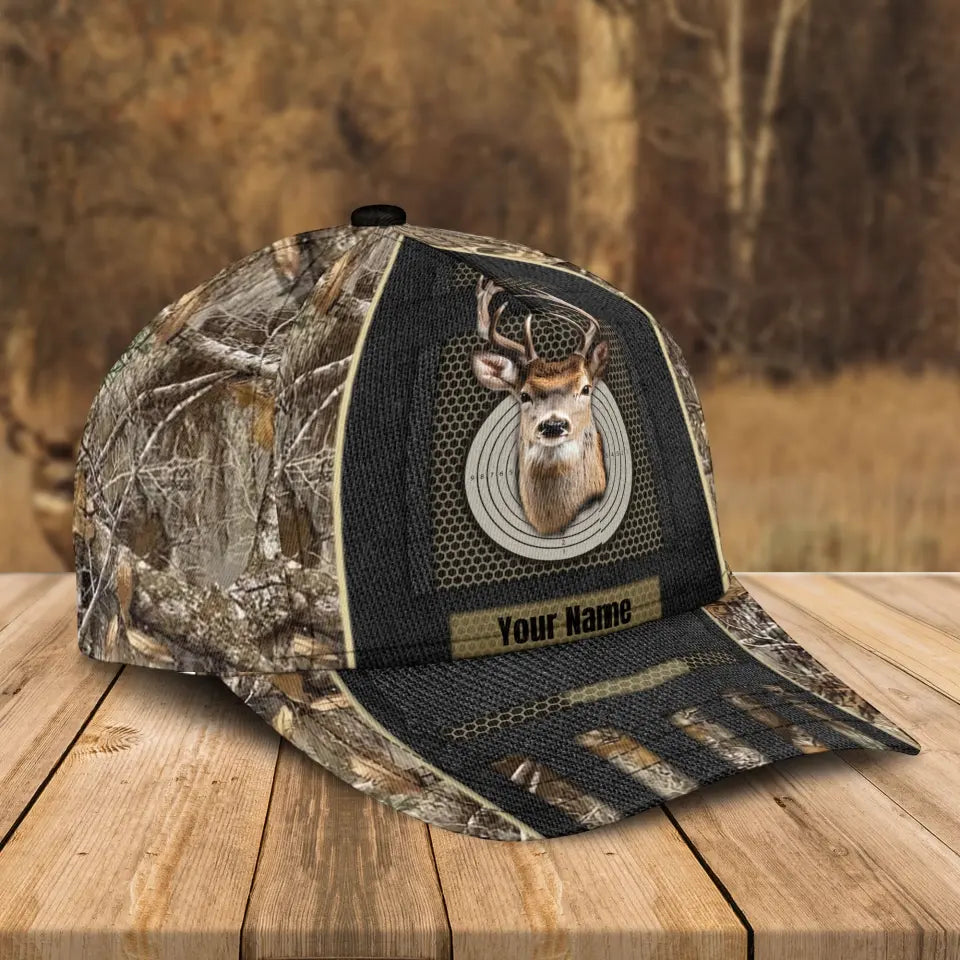 Deer Hunting - Deer Head DH003 3D Hat Over Full Print