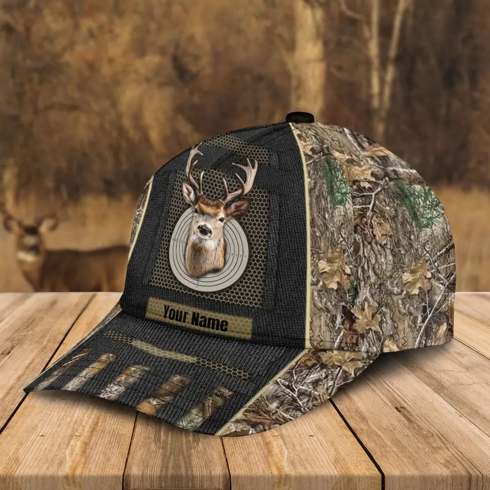 Deer Hunting - Deer Head DH003 3D Hat Over Full Print