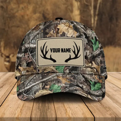 Deer Hunting Camo DH005 3D Hat Over Full Print