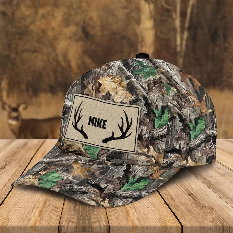 Deer Hunting Camo DH005 3D Hat Over Full Print