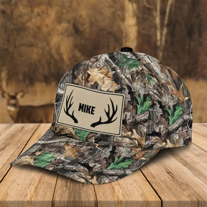 Deer Hunting Camo DH007 3D Hat Over Full Print