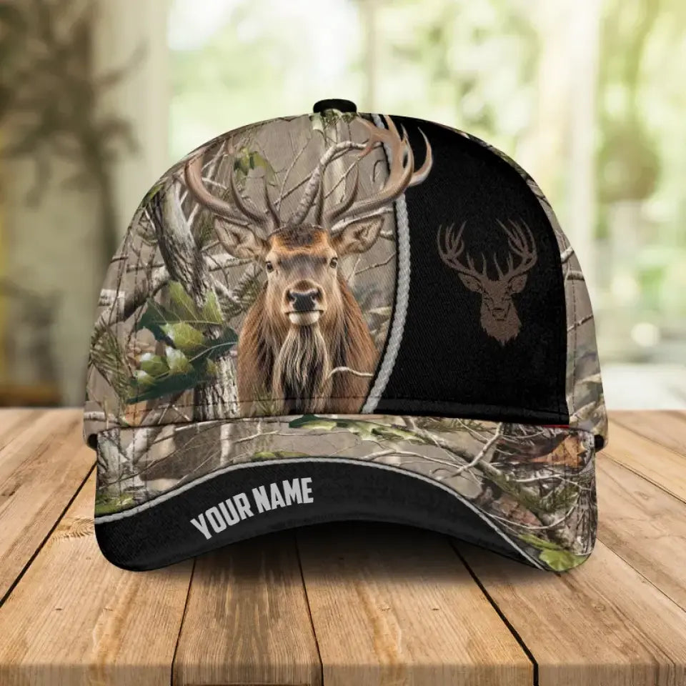 Deer Hunting Camo DH008 3D Hat Over Full Print