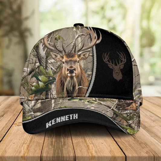 Deer Hunting Camo DH008 3D Hat Over Full Print