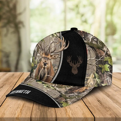 Deer Hunting Camo DH008 3D Hat Over Full Print