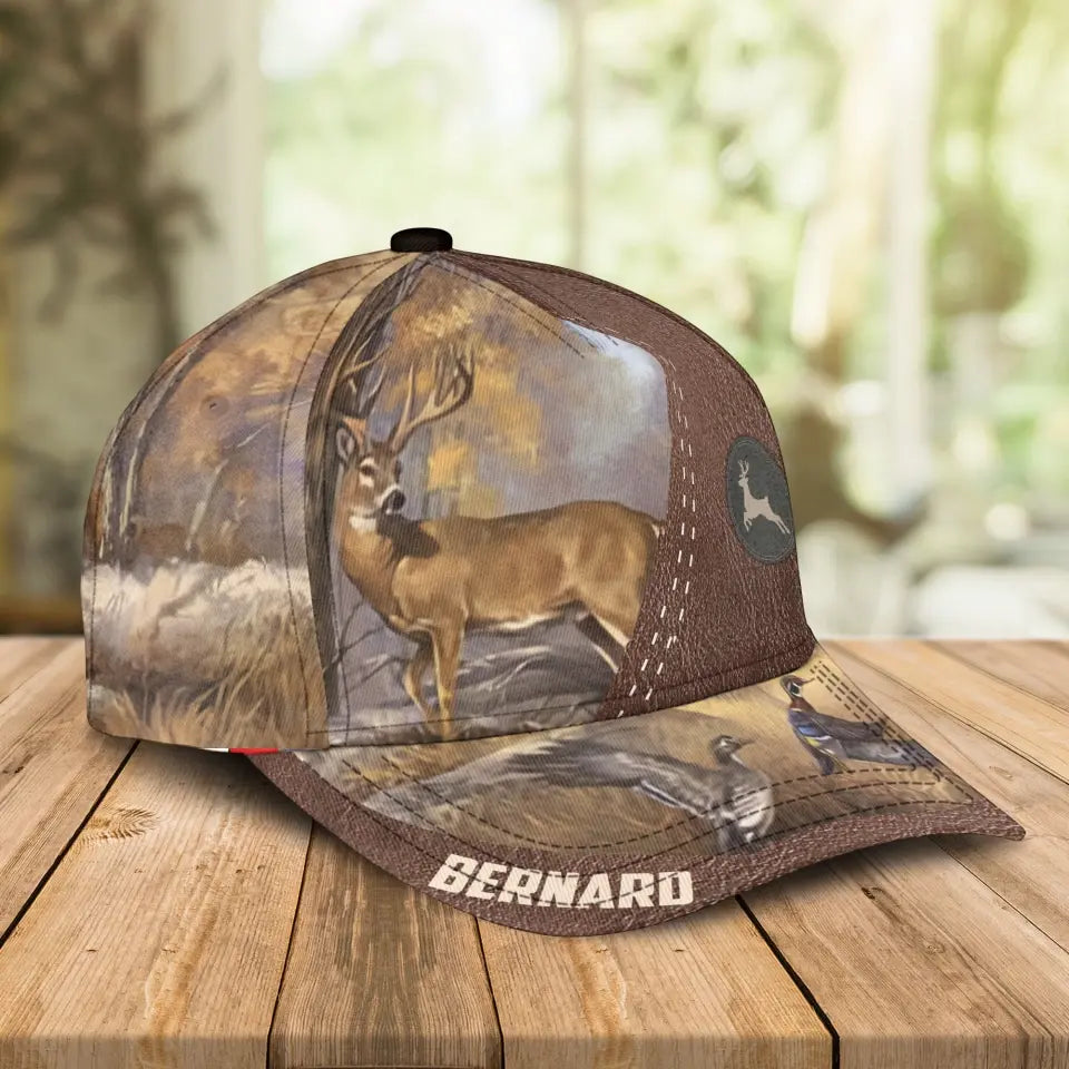 Deer Hunting Camo DH009 3D Hat Over Full Print