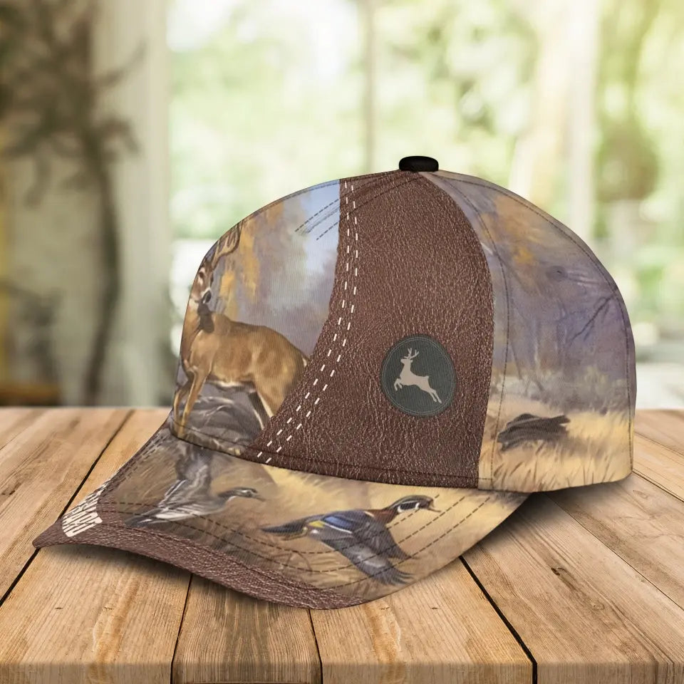 Deer Hunting Camo DH009 3D Hat Over Full Print