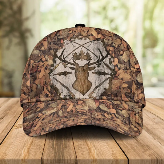 Deer Hunting Camo DH012 3D Hat Over Full Print