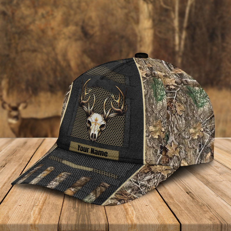 Deer Hunting - Deer Skull DH002 3D Hat Over Full Print