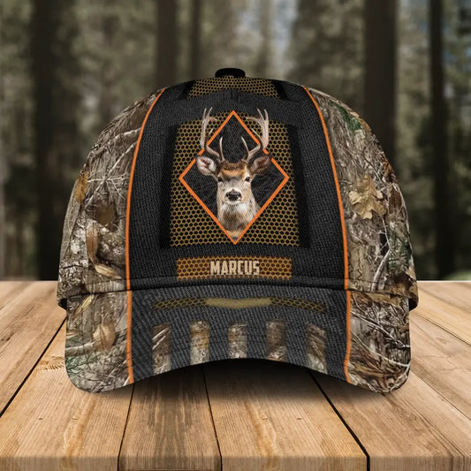 Deer Hunting Camo DH015 3D Hat Over Full Print