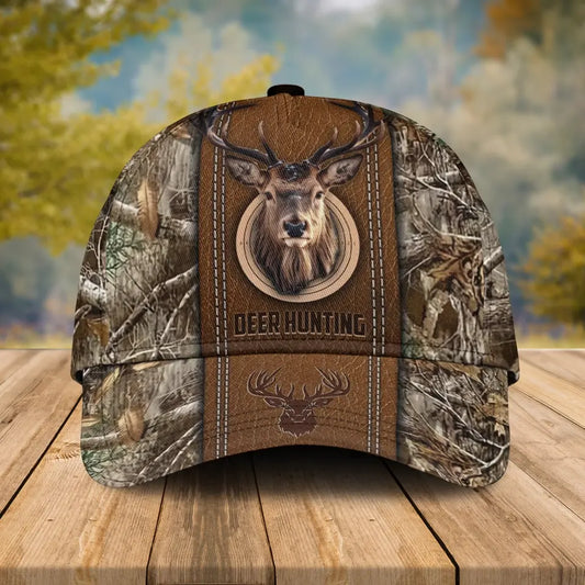 Deer Hunting Camo DH017 3D Hat Over Full Print