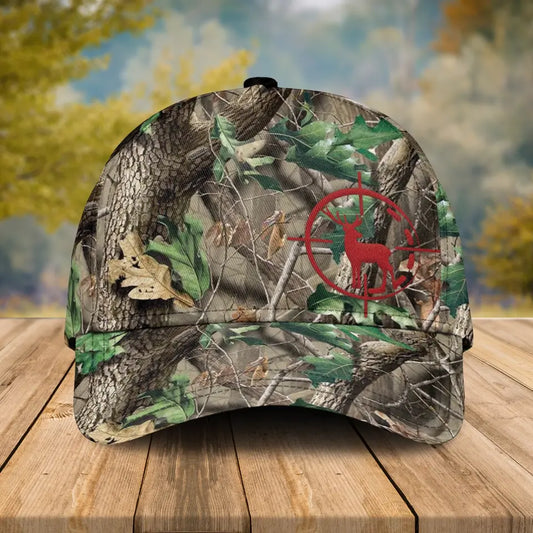 Deer Hunting Camo DH021 3D Hat Over Full Print