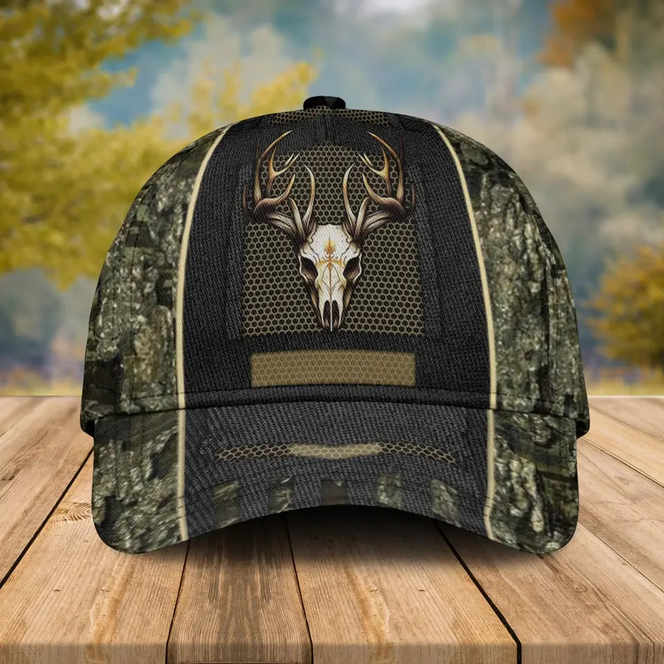 Deer Hunting - Deer Skull DH002 3D Hat Over Full Print