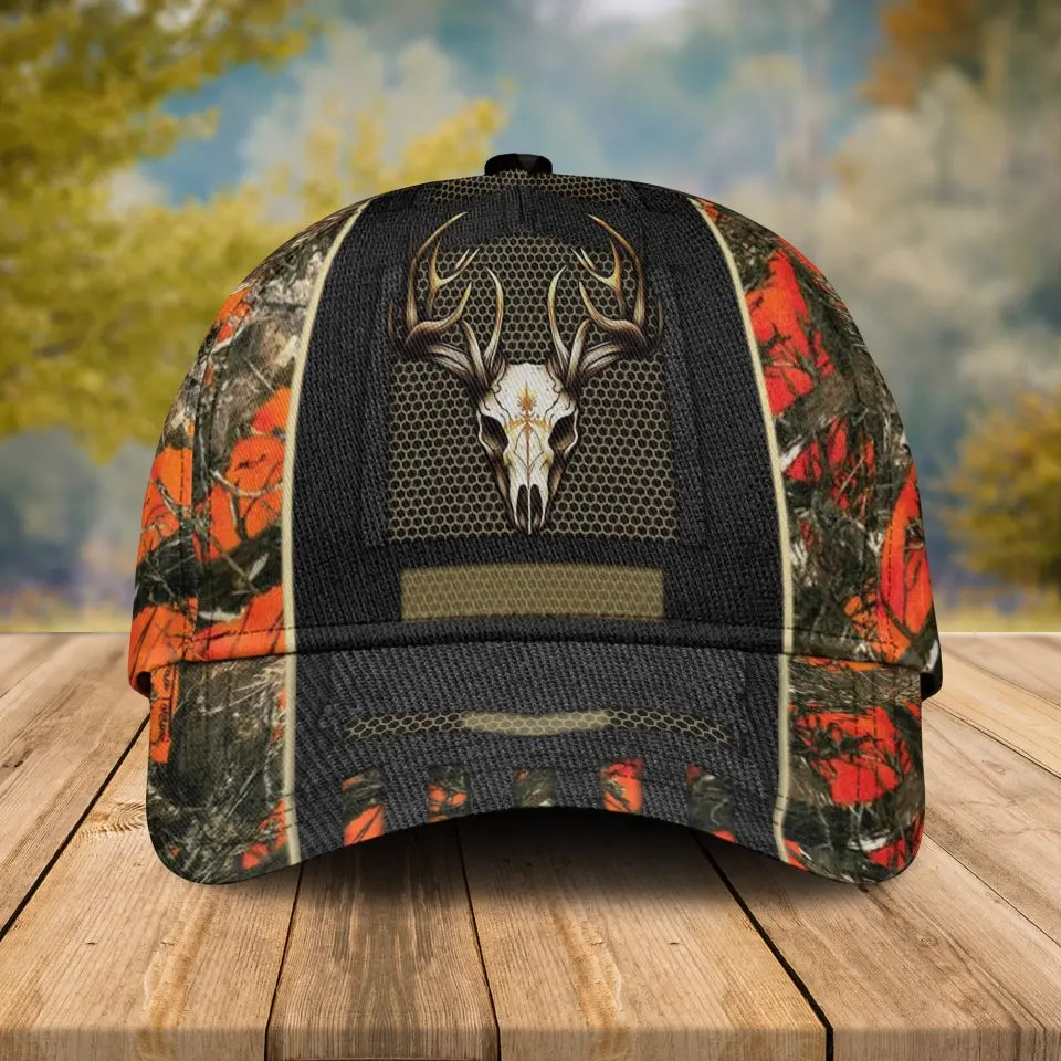 Deer Hunting - Deer Skull DH002 3D Hat Over Full Print