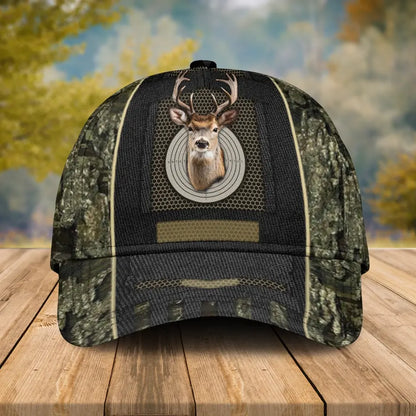 Deer Hunting - Deer Head DH003 3D Hat Over Full Print