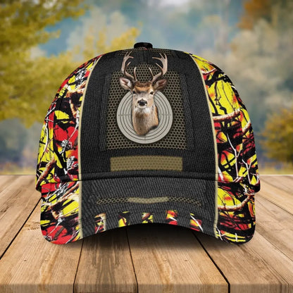 Deer Hunting - Deer Head DH003 3D Hat Over Full Print