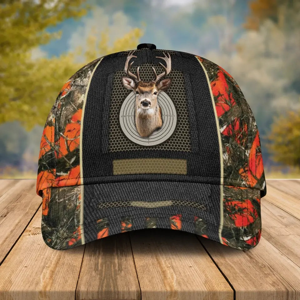 Deer Hunting - Deer Head DH003 3D Hat Over Full Print