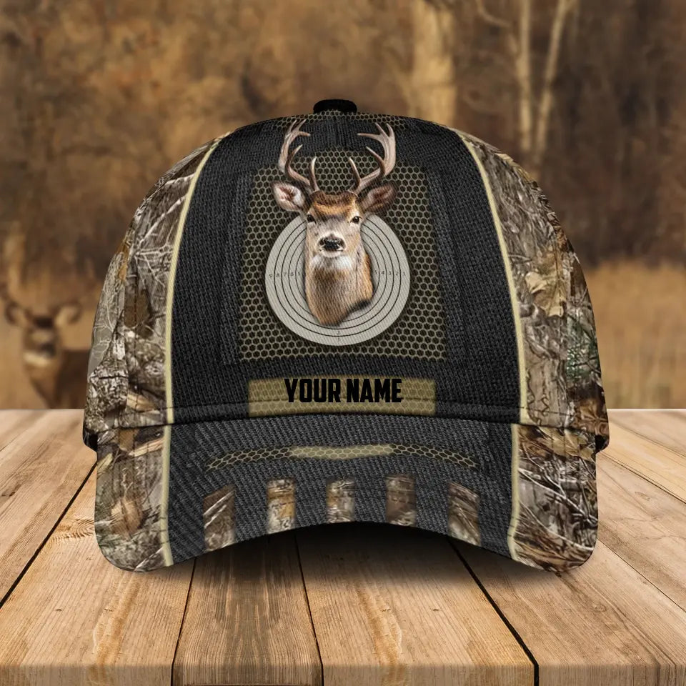 Deer Hunting - Deer Head DH003 3D Hat Over Full Print