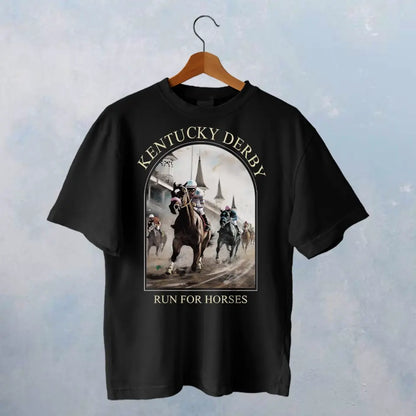 Kentucky Derby Run for Horses T-shirt - HT010