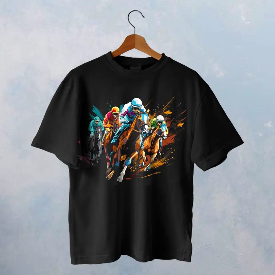 HORSE RACING T-SHIRT - HT012